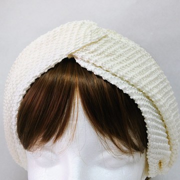 和服改造 腰帶布交叉式頭帶