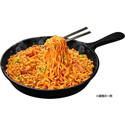 日清食品 日清焼そば ポックンミョン 韓国風甘辛カルボ 5食パック インスタント袋麺 500g*6個