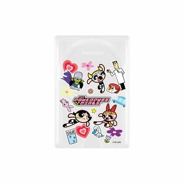 【 TOXOXO 】飛天小女警｜貼紙亂花：MagSafe磁吸卡片夾