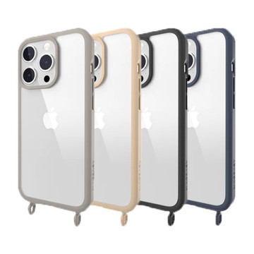 MAGEASY Apple 蘋果 iPhone 15 Pro 6.1吋 / 15 Pro Max 6.7吋 ROAM + Strap 超軍規防摔掛繩手機殼 保護殼 保護套 雙料殼 軍規防摔認證