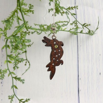 手工木製吊飾  鸚鵡 吊飾 禮物訂製