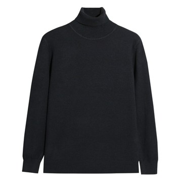 現貨+預購 T恤長袖上衣-高領純色保暖打底衫男裝9色74it58【獨家進口】【米蘭精品】