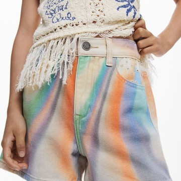 Desigual  渲染奇幻丹寧短褲