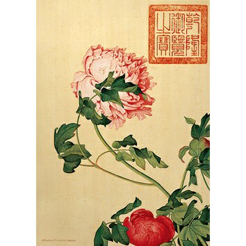 百耘圖 - HPN0108-001 清 郎世寧 仙萼長春 牡丹拼圖108片