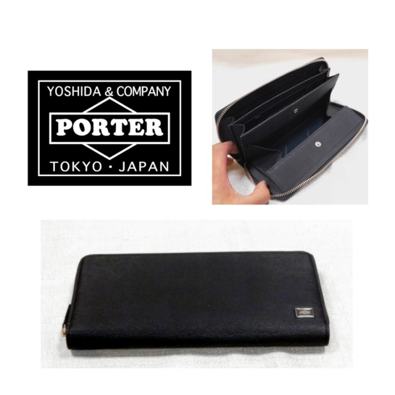 高品質の人気 ポーター PORTER 長財布 052-02214 カレント ラウンド