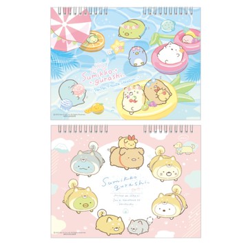 角落生物-小夥伴 素描剪貼簿J 13K-渡假/柴犬