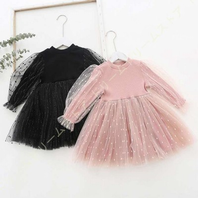 子供服 女の子 長袖 ワンピース キッズ Aライン 幼児 シンプル ドレス ガールズ 可愛い プリンセス 発表会 通学 入学式 結婚式 キッズウェア 韓国風 洋服