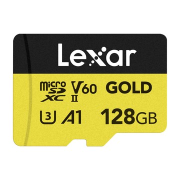 Lexar Gold microSDXC UHS-II V60 128G 高速記憶卡