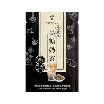 Tryall 分離乳清蛋白-黑糖奶茶 35g (TRY005)
