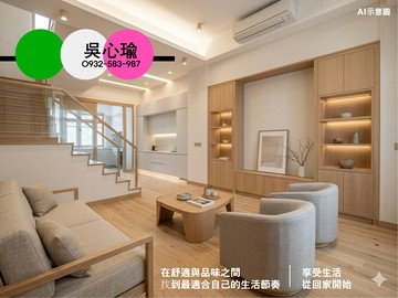 新獨家/輕屋齡精美車墅/青海商圈.北高美術館｜高雄市鼓山區青海路