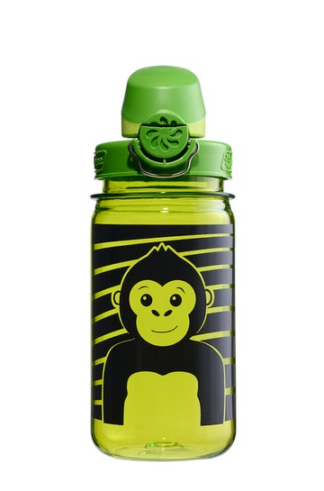美國 Nalgene 專業水壺 375cc OTF兒童運動型水壼 1263-0036 猴子 Striped monkey (Sustain永續系列)