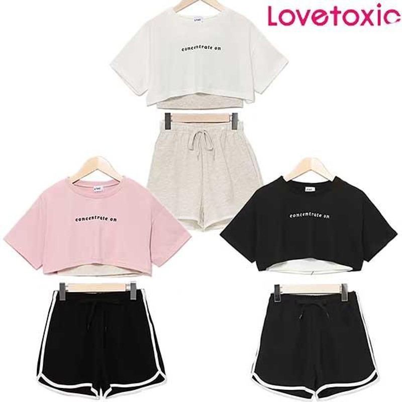 ラブトキシック lovetoxic LTXC 接触冷感ショートパンツ３点SETUP 140 