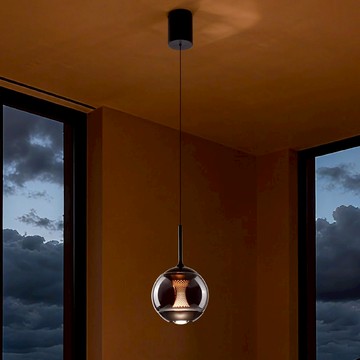 7W 三色光升降吊燈JIKE-120-1