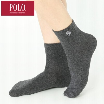 Gunze グンゼ Polo s 綿混ワンポイントソックス レディース靴下 エンジ 22 24 通販 Lineポイント最大get Lineショッピング