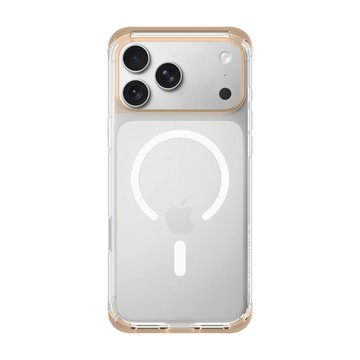 iPhone 17 Pro Max ClearX (MagSafe 兼容) 暖透橘