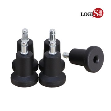 LOGIS邏爵家具 555 電腦椅止滑加高型固定輪 固定腳 辦公椅輪子 HG-LUN