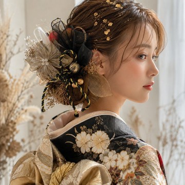 髮飾 20 件套組 美國之花 和服 日式禮服 永生花