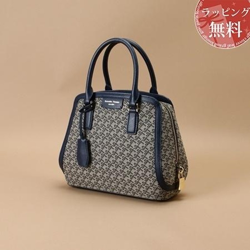 サマンサタバサ Samantha Thavasa ボストンバッグ ST Jacquard トラペズミニヨン ネイビー | LINEブランドカタログ