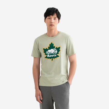 Roots男裝-MODERN CLASSIC SLIM 短袖上衣