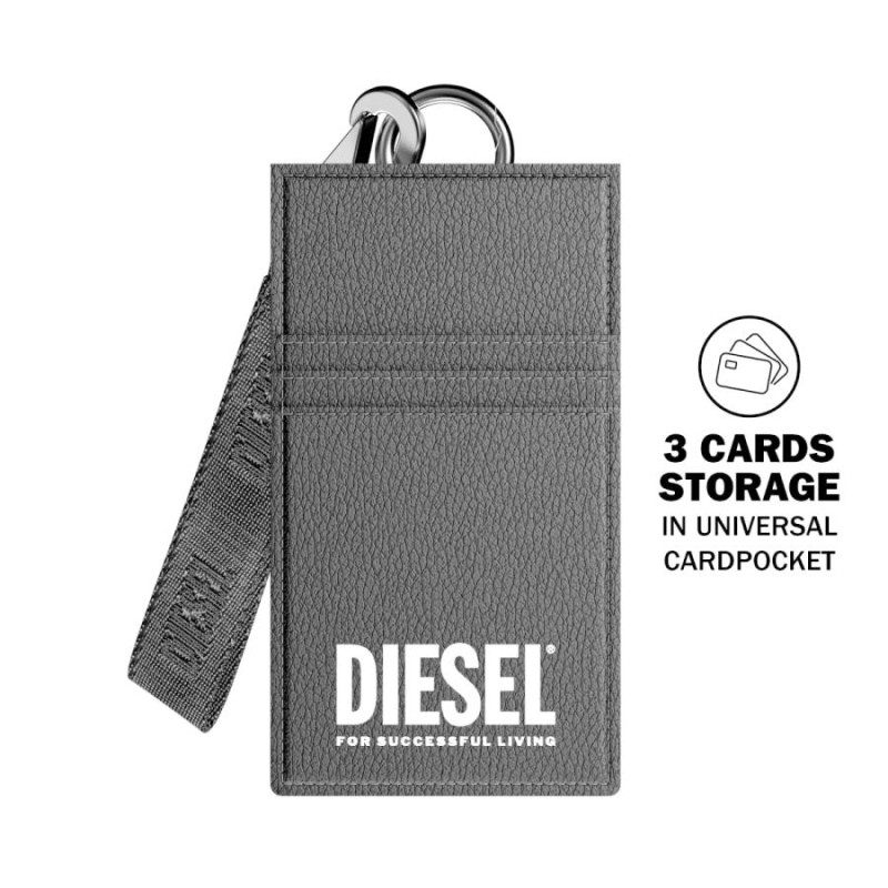 DIESEL ユニバーサル スマホショルダー ケース ショルダーストラップ 付き