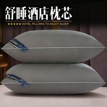 臺灣/現✨ 枕頭 酒店枕 記憶枕 午睡枕五星酒店枕頭枕芯一對2只/單隻睡覺整套成人家用護頸男女學生宿舍
