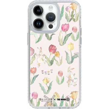 露台上的波麗 - 鬱金香兔兔 iPhone 16/15/14  Pro/Pro Max磁吸氣墊防摔手機殼