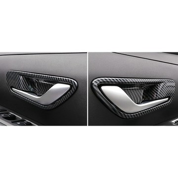~歐力斯~現代 HYUNDAI 22-25年 Tucson L 內門碗 內門拉手 內把手框 內門把手框 內拉手 碳纖維紋