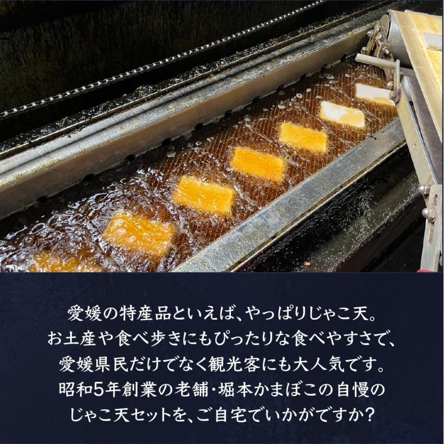 じゃこてん じゃこ天 上じゃこ天 3枚入 4袋セット 送料別途 愛媛県 名産品 堀本かまぼこ 贈答 贈答品