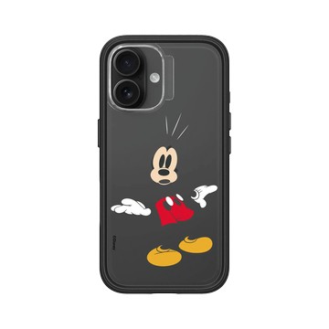 iPhone 16 Mod NX 黑 - 迪士尼-米奇 Mickey - 黑標款-米奇只有彩色
