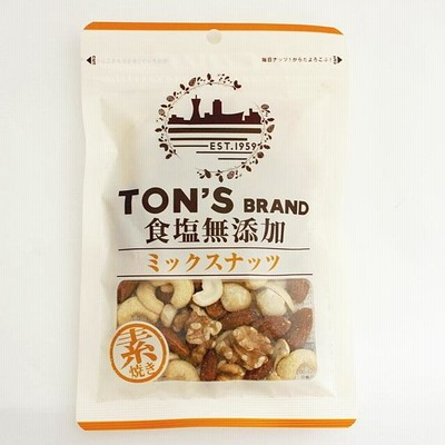 東洋ナッツ 食塩無添加ミックスナッツ 85g