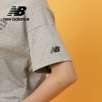 [New Balance]SDS短袖上衣_女性_灰色_AWT53301GHM
