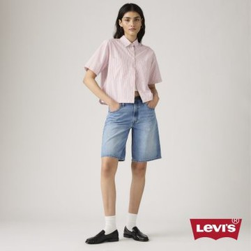 Levi s 女款 BAGGY DAD 寬鬆 牛仔短褲 女生寬褲 女生牛仔褲 熱賣單品
