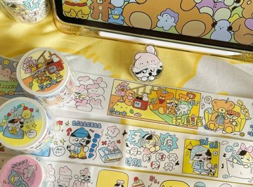 【第九彈】玩具/小煩惱/tutu主題手帳和紙膠帶