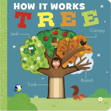 How It Works: Tree/神奇的鏤空知識硬頁書How It Work系列，進入樹木的奧秘/Isabel Otter eslite誠品