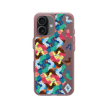 iPhone 17 Clear (相機按鈕) 晶醺玫 - MITSUME - Colorful animals
