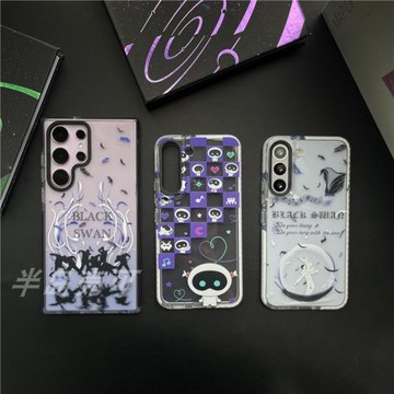 RJINHIT bts防彈少年團jin手機殼適用于三星s24 s22  s23ultra A53 s23fe note20蘋果13 iphone14 black