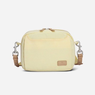 Siena Pro 斜背包-淡黃|日常袋 多口袋 旅行側背包