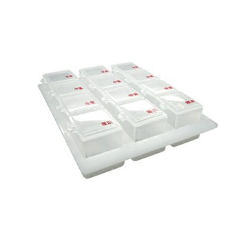 聯合文具 LPB721 四格三天藥盒 藥丸收納