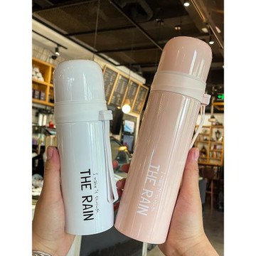 保溫杯男女士高顏值帶蓋子可喝水兒童學生便攜304不銹鋼直飲水壺