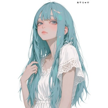 【8 月新款】07-139-0025 人物貼紙 簡約夏日女孩