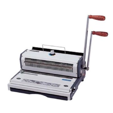 雙線圈 手動 打孔 裝訂機 台灣製 /台 WIREMAC-31