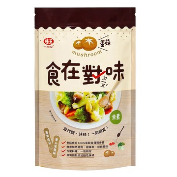 味王 食在對味 香菇風味調味料  500g  1包