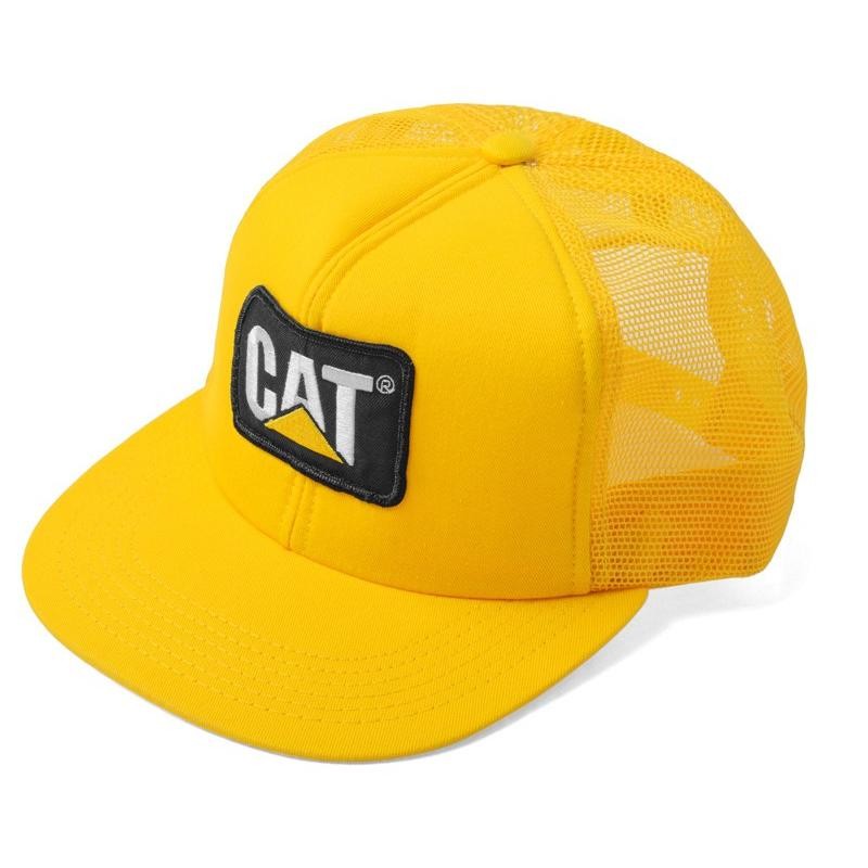 CATERPILLAR キャタピラー ロゴ メッシュキャップ MADE IN USA メンズ