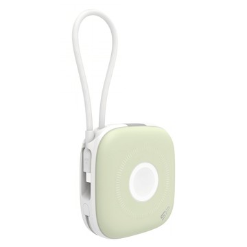 Silicon Power 廣穎電通 自帶線磁吸無線充行動電源 MP10 10000mAh 20W快充  森林綠  SP10KMAPBKMP101N