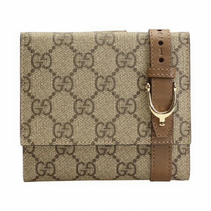 GUCCI二つ折り財布 GUCCI グッチ 財布 二つ折り ダイアナ ジャンボGG コンパクト