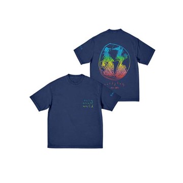 Music of the Spheres酷玩樂隊Coldplay英國搖滾朋克直噴短袖T恤