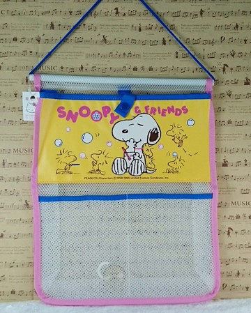 【震撼精品百貨】史奴比Peanuts Snoopy  置物袋 震撼日式精品百貨