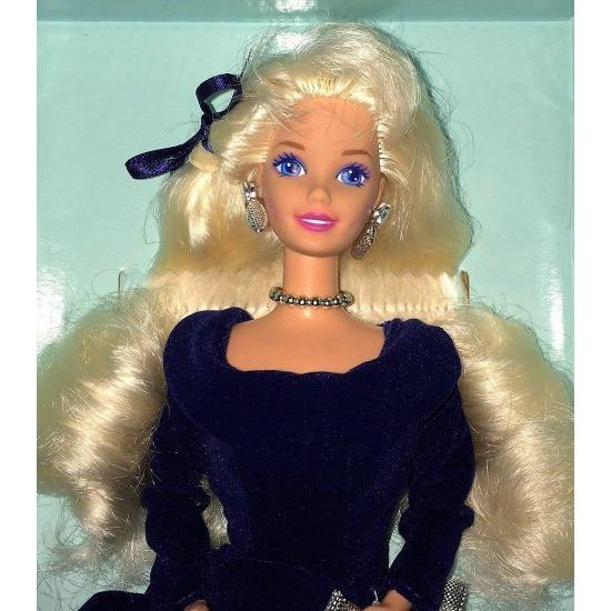 Barbie バービースペシャルエディションウィンターベルベット人形 