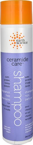 Earth Science Ceramide Care Shampoo Fragrance Free 10 fl oz