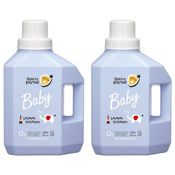 KU.KU Duckbill 酷咕鴨 新冠&腸病毒酵素洗衣精 特調鼠尾草  2瓶  1.2L